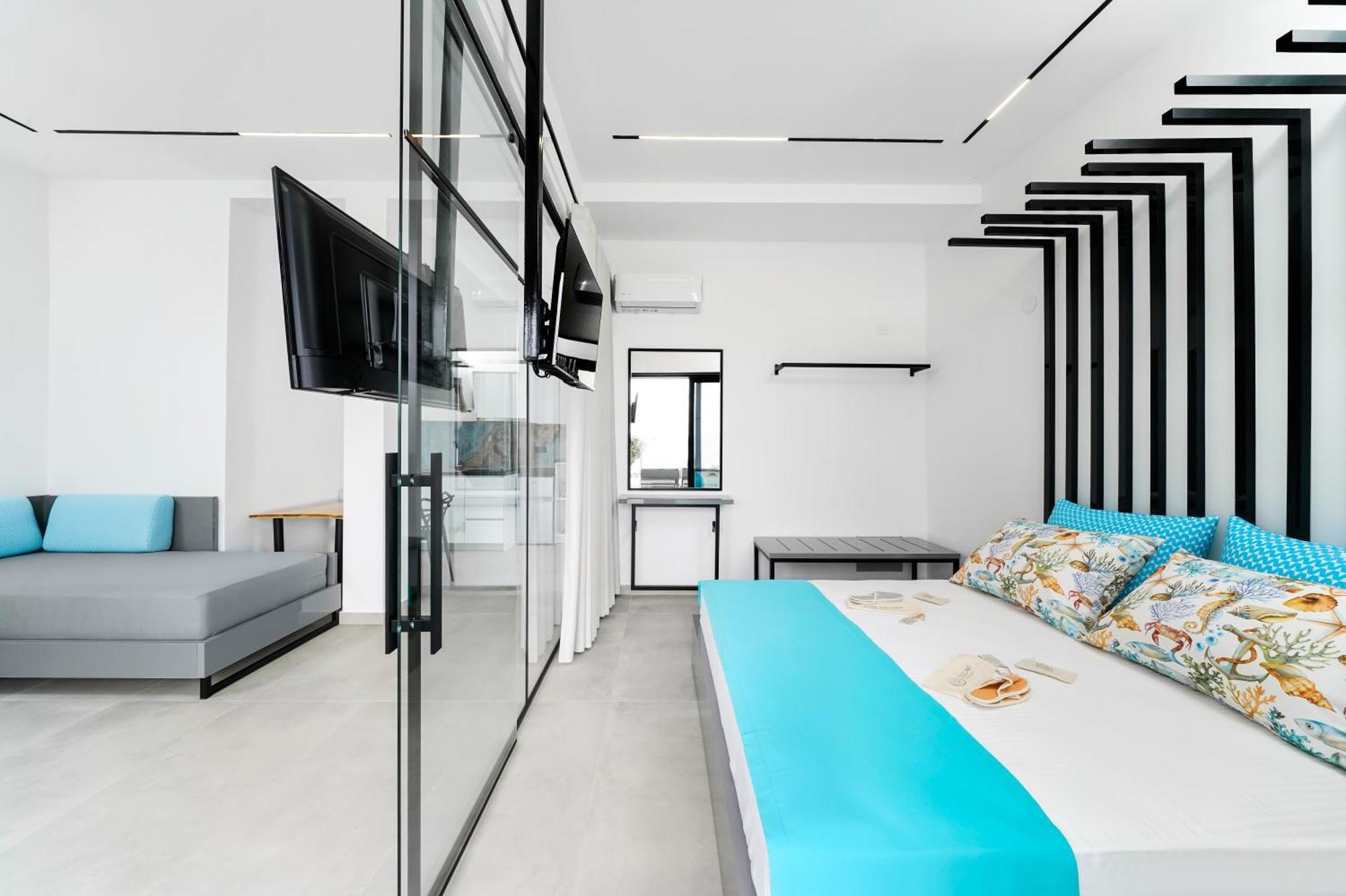 Mythodea Prive Luxury Suites Chrysi Ammoudia Bagian luar foto